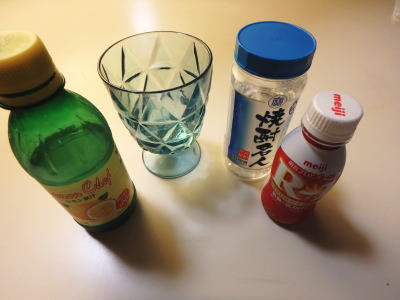 0085.レモンヨーグルト焼酎