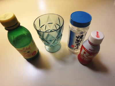 0085.レモンヨーグルト焼酎