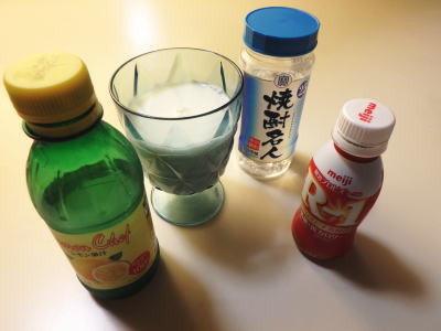 0085.レモンヨーグルト焼酎