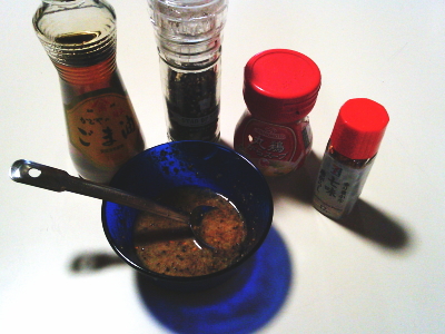 19.中華の胡麻ドレッシング