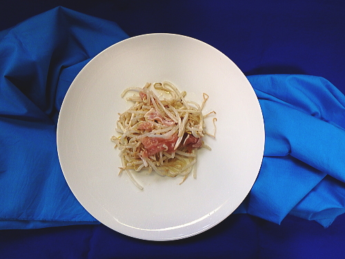 生ハムともやしの無限サラダ