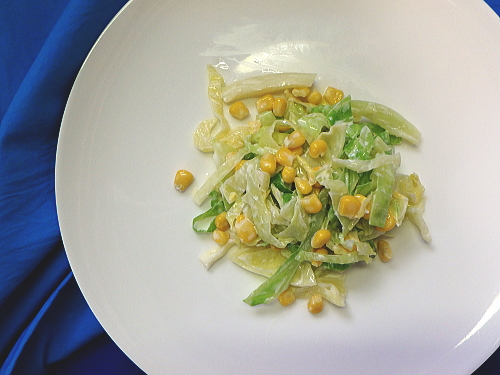 コーンたっぷりコールスロー