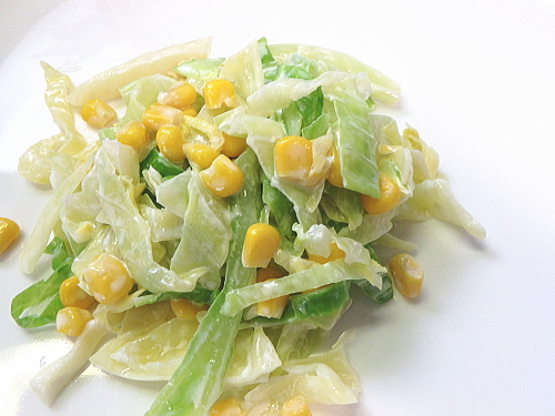 コーンたっぷりコールスロー