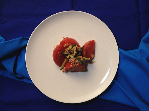 トマトとツナのサラダ