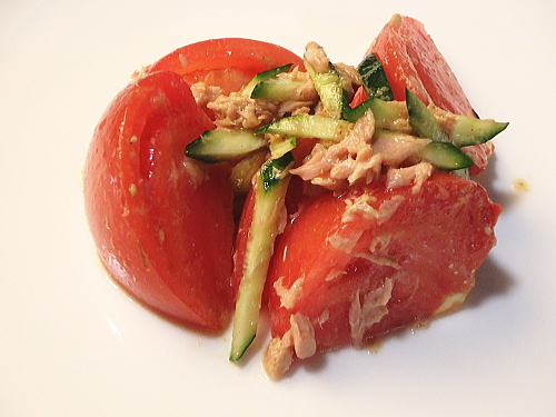 トマトとツナのサラダ