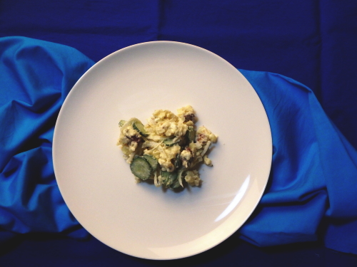 カリカリウインナーのポテトサラダ