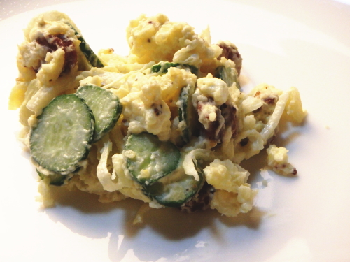 カリカリウインナーのポテトサラダ