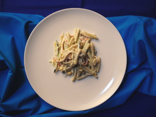 カニカマのマカロニサラダ