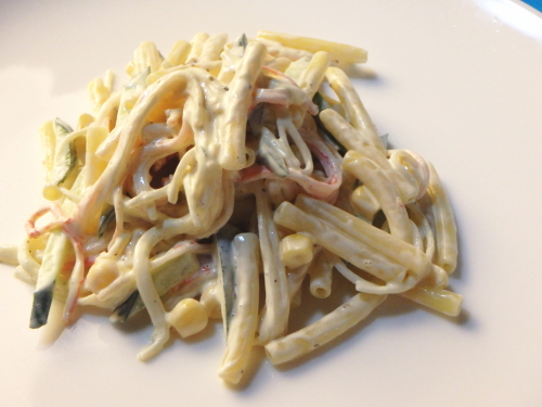 カニカマのマカロニサラダ