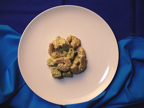 アボガドとエビのサラダ