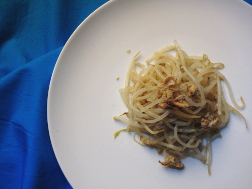 ささみともやしのナムル