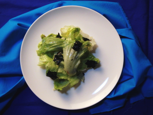 レタスの韓国風サラダ