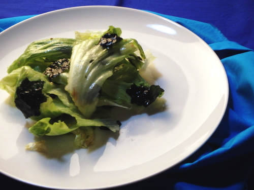 レタスの韓国風サラダ