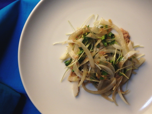 47.玉ねぎとツナのサラダ