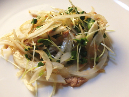 47.玉ねぎとツナのサラダ