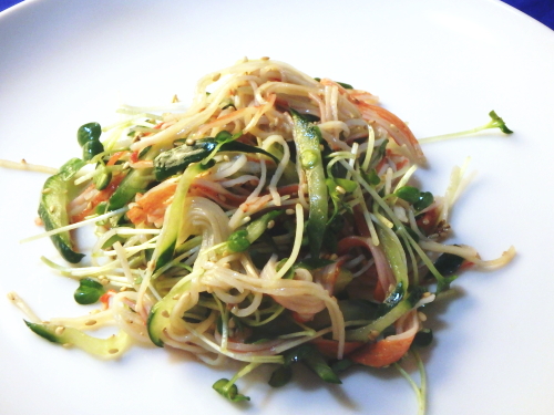 48.カニカマときゅうりの酢の物