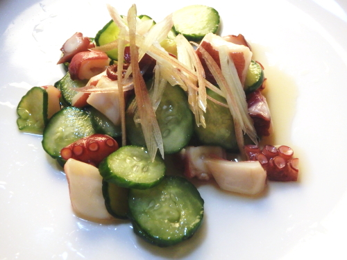 53.タコときゅうりの酢の物