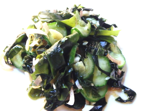 54.大葉とミョウガの酢の物