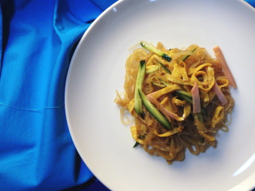 58.きくらげときゅうりの酢の物