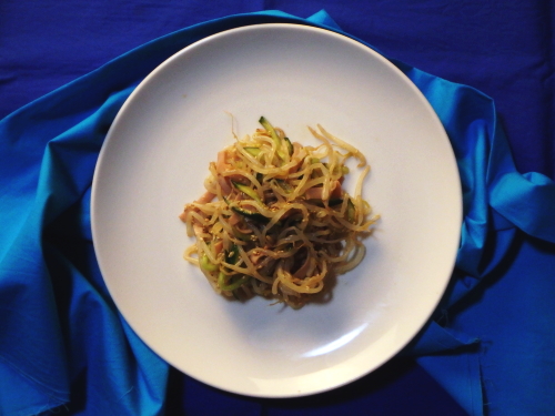 61.もやしときゅうりの中華サラダ