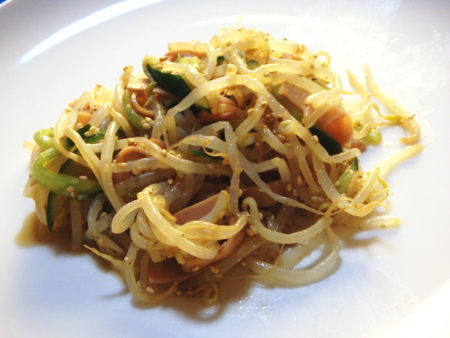 61.もやしときゅうりの中華サラダ