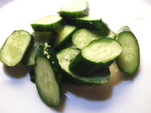 62.きゅうりの浅漬け
