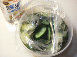 62.きゅうりの浅漬け