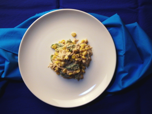 66.オクラとマヨコーンサラダ