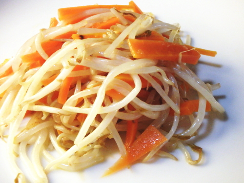 70.もやしとニンジンのナムル