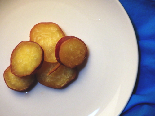 81.さつまいものレモンハニー煮