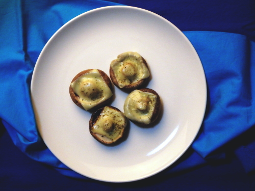 82.しいたけのチーズ焼き