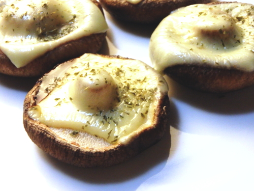 82.しいたけのチーズ焼き