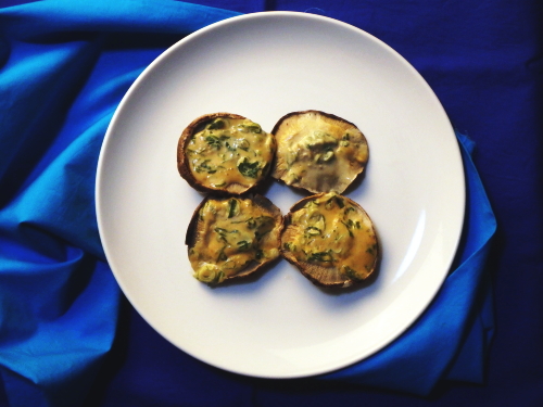 83.しいたけの味噌焼き