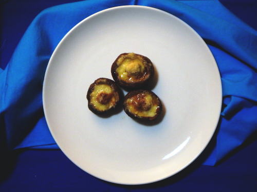 87.ガーリックバターしいたけ