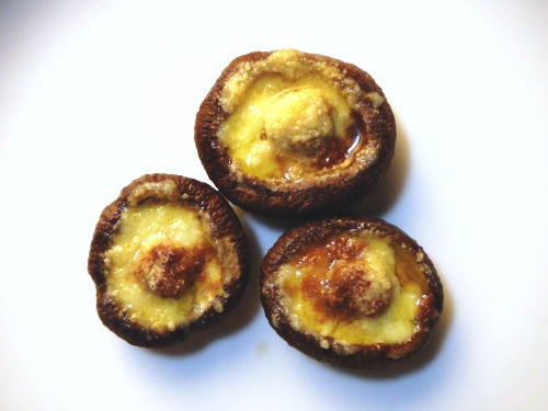 87.ガーリックバターしいたけ