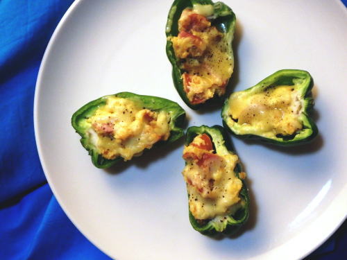 91.ピーマンのウインナーカップ