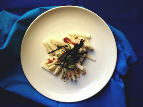 93.長芋と梅のあっさり和え