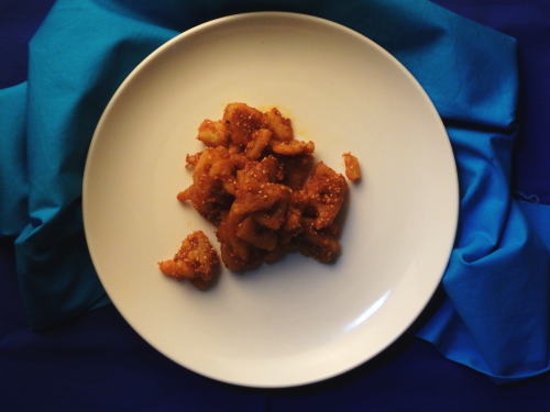 97.れんこんの韓国風甘辛揚げ