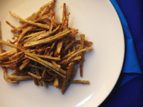 99.ごぼうのカリカリ甘辛揚げ