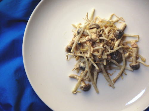 101.モヤシとツナのピリ辛マヨポン酢和え