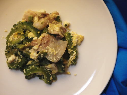 103.ゴーヤチャンプルー