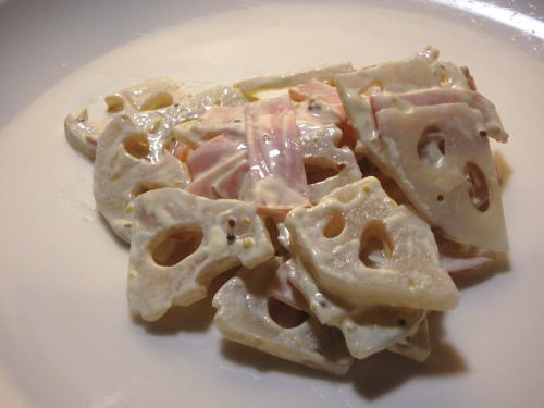 104.パパットれんこんサラダ