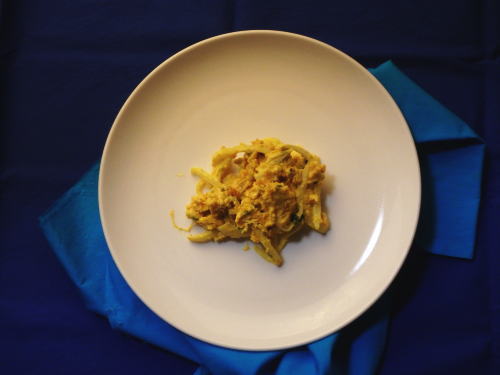 サニーレタスとお豆腐のサラダ