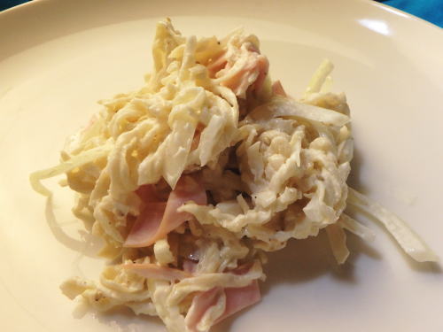 107.切り干し大根のコールスローサラダ