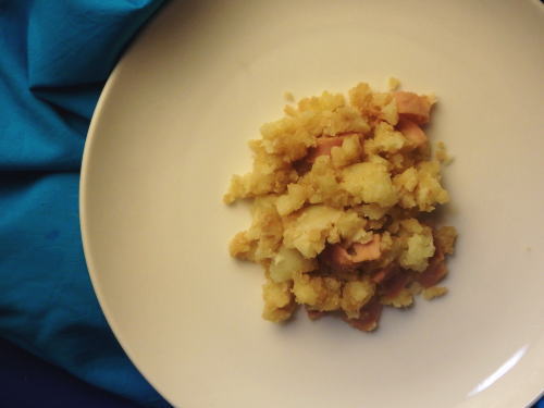 108.簡単コクうまベーコンポテサラ