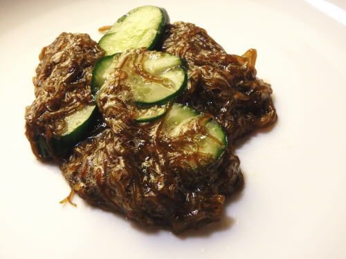 113.もずくときゅうりの酢の物