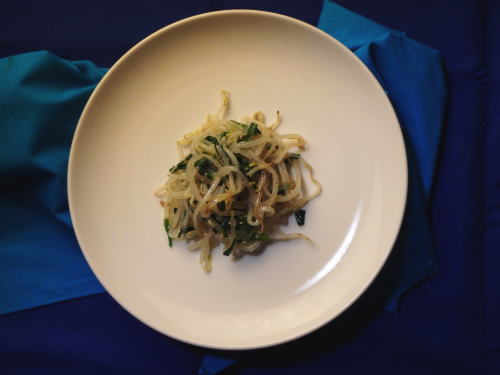 114.もやしとニラのナムル