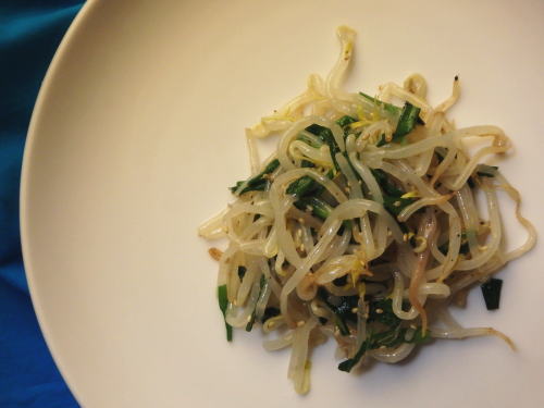 114.もやしとニラのナムル