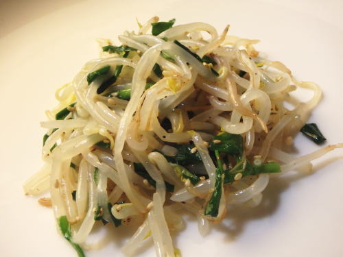 114.もやしとニラのナムル