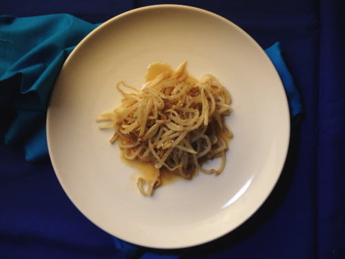 115.さっぱり美味しい！もやしの梅みそ和え